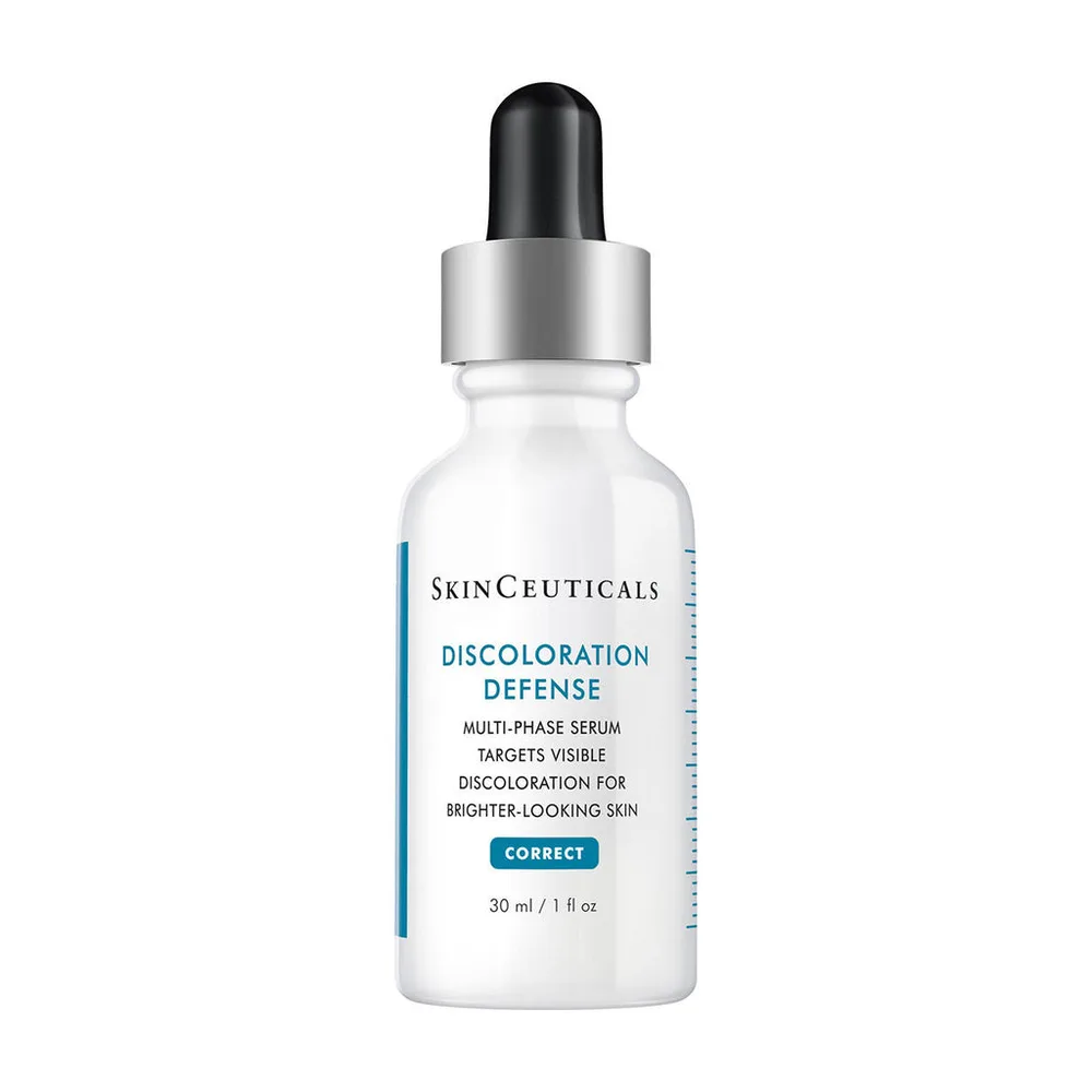 Product photo of SkinCeuticals Discoloration Defense, showing the packaging