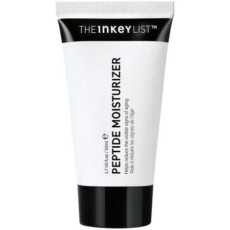 Product photo of The INKEY List Peptide Moisturizer, showing the packaging